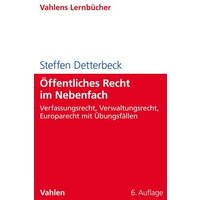 Öffentliches Recht im Nebenfach von Vahlen, Franz