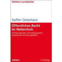 Öffentliches Recht im Nebenfach von Vahlen, Franz