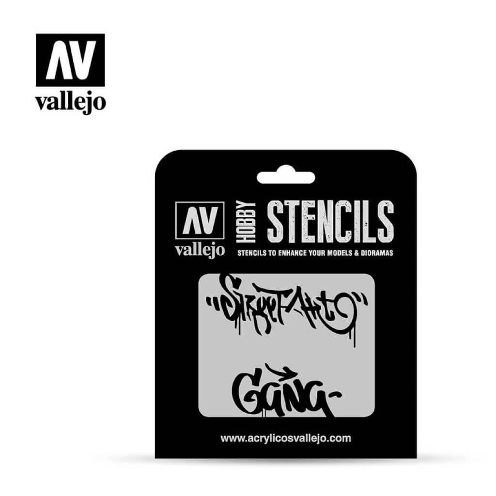 Hobby Stencils: Street Art Num. 2 Markings