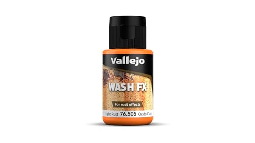 Acrylicos Vallejo 35 ml Light Rust Wash Modellwaschfarbe von Vallejo