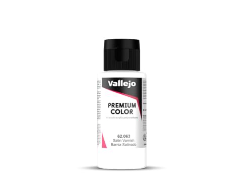 VAL62063 Premium Color 60ml Satin Varnish brush / airbrush Vallejo paint von Vallejo