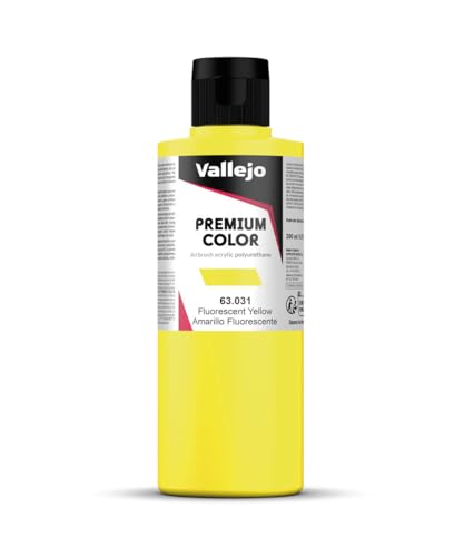 Vallejo 063031 Gelb, Fluoreszierend, 200 ml, 6.76 FL Oz (Pack of 1) von Vallejo