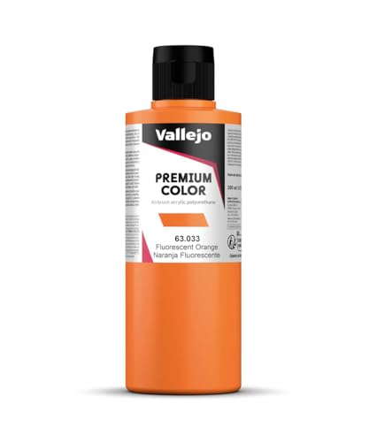 Vallejo 063033 Orange, Fluoreszierend, 200 ml, 200ml von Vallejo