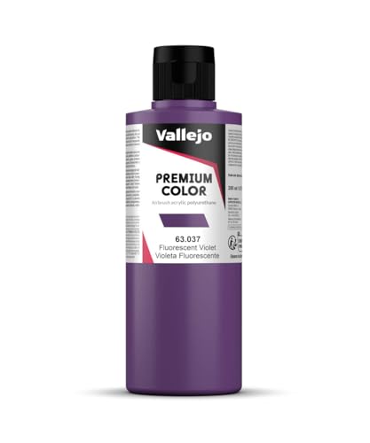 Vallejo 063037 Violett, Fluoreszierend, 200 ml, 1 Count (Pack of 1) von Vallejo