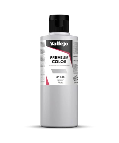 Vallejo 063048 Silber, Metallic, 200 ml von Vallejo