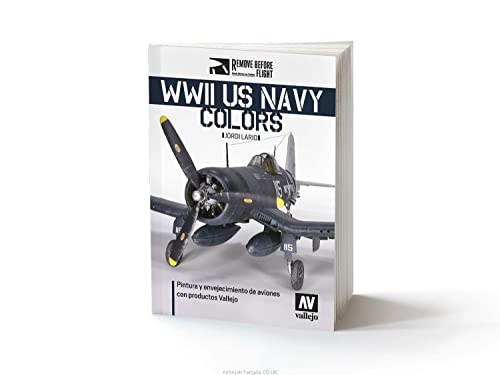 Vallejo 120116 775024 Buch: US Navy Farben WWII, Englisch von Vallejo