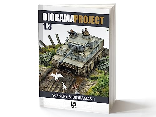 Vallejo Buch: Diorama Projekt 1.3, Scenery and Dioramas, nur auf Englisch von Vallejo