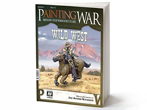 Vallejo - Buch: PaintingWar Wild West, nur auf Englisch - Plastikmodell, Anleitung, Farben von Vallejo