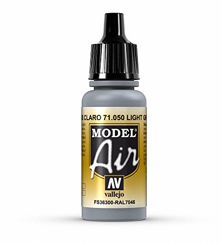 Vallejo Model Air Acrylfarbe, 17 ml hellgrau von Vallejo