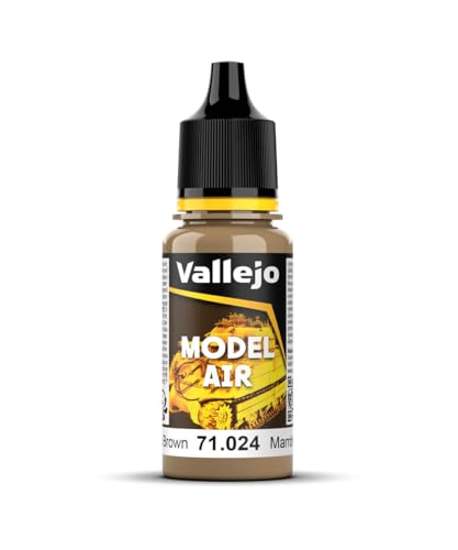 Vallejo Model Air Acrylfarbe, 17 ml khaki brown von Vallejo