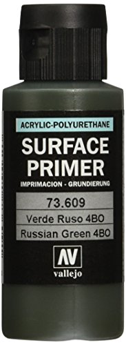 Vallejo Modell Farbe 60 ml Polyurethan-Primer Russian Green von Vallejo