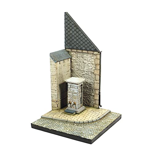 1/35 Straßenecke mit Brunnen, Normandie von Vallejo