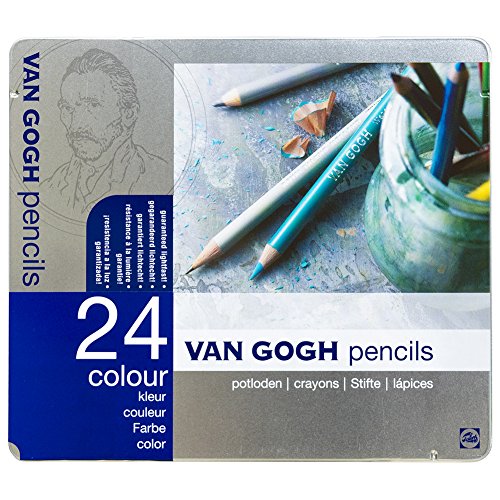 Farbstift Talens Van Gogh 24er Set im Metalletui von Van Gogh