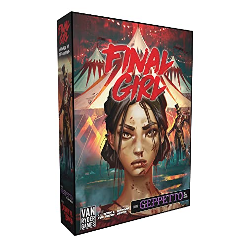 Van Ryder Games | Final Girl Season 1 Carnage at The Carnival Thematic Game in English for Age 14+ | Dice Rolling Hand Management Solo Game | Horror von Van Ryder Games