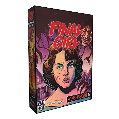 Final Girl: Frightmare on Maple Lane - Brettspiel von Van Ryder Games - Core Box zum Spielen erforderlich - 1 Spieler - Brettspiele für Solospiele - 20-60 Minuten Gameplay - Jugendliche und Erwachsene ab 14 Jahren von Van Ryder Games