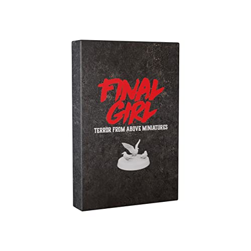 Final Girl: Birds Miniatures Pack – Brettspiel von Van Ryder Games – Kernbox und Terror von oben Spielfilm ist erforderlich – 1 Spieler – 20–60 Minuten Spielzeit – Jugendliche und Erwachsene ab 14 von Van Ryder Games