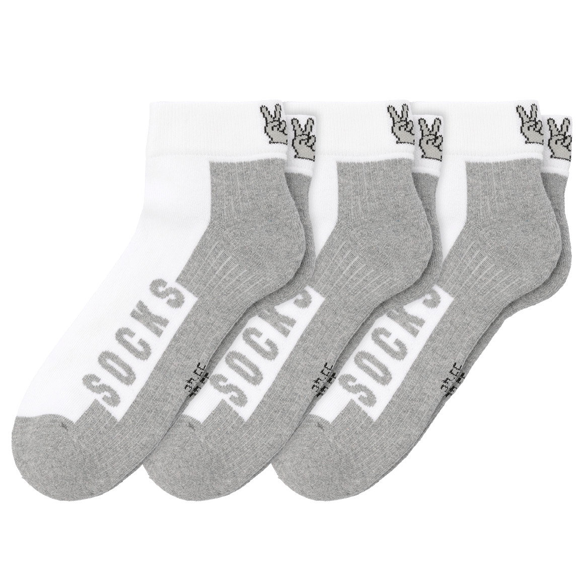 3 Paar Herren Sneaker-Socken von VanVaan