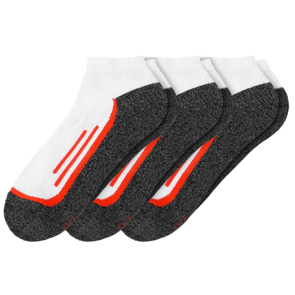 3 Paar Herren Trekking-Sneaker-Socken im Set von VanVaan