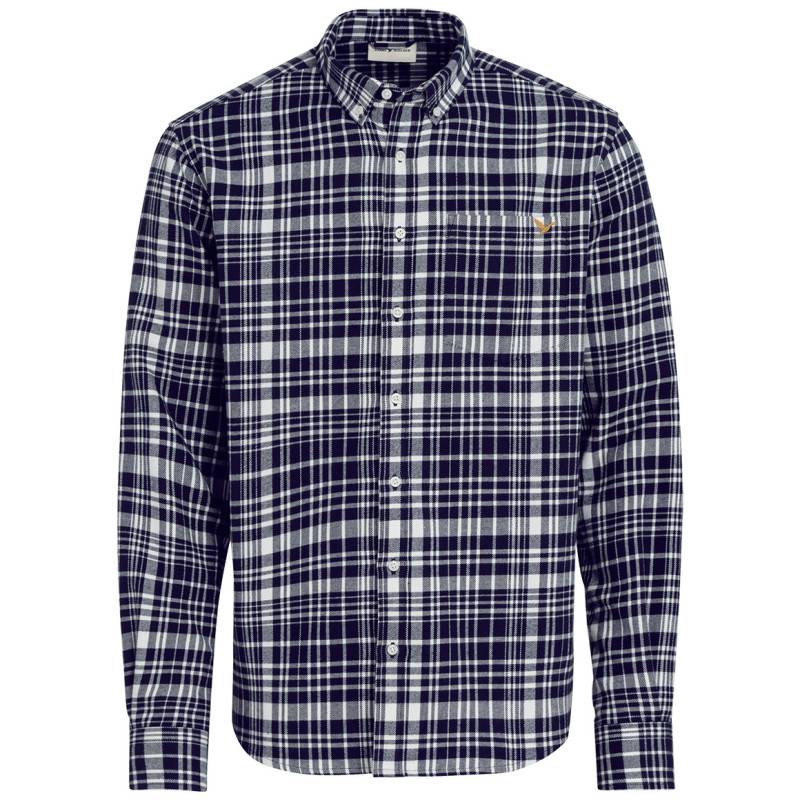 Herren Flanell-Hemd in Karo-Muster von VanVaan