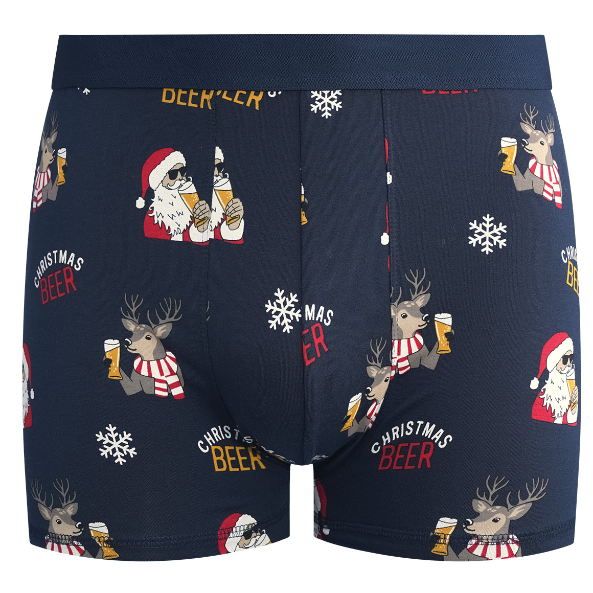 Herren Retroshorts mit Weihnachts-Allover Herren Retroshorts mit Weihnachts-Allover von VanVaan
