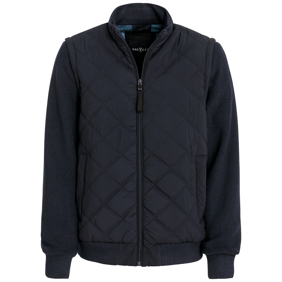 Herren Steppjacke mit Strickärmeln Herren Steppjacke mit Strickärmeln von VanVaan