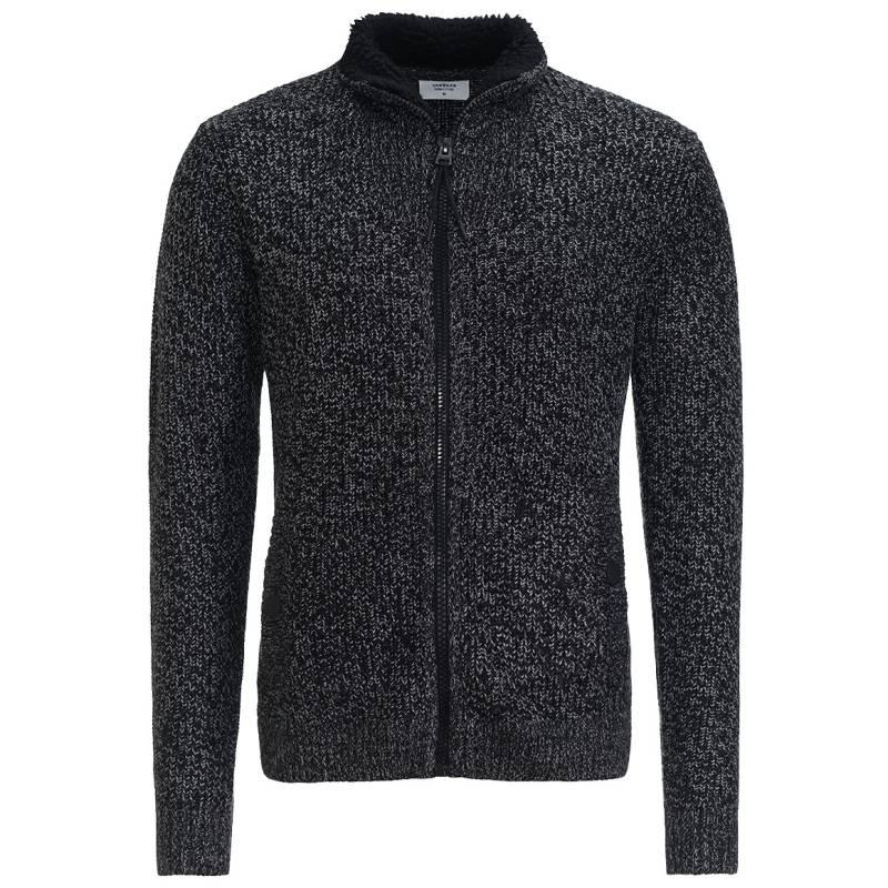 Herren Strickjacke mit Plüschkragen von VanVaan