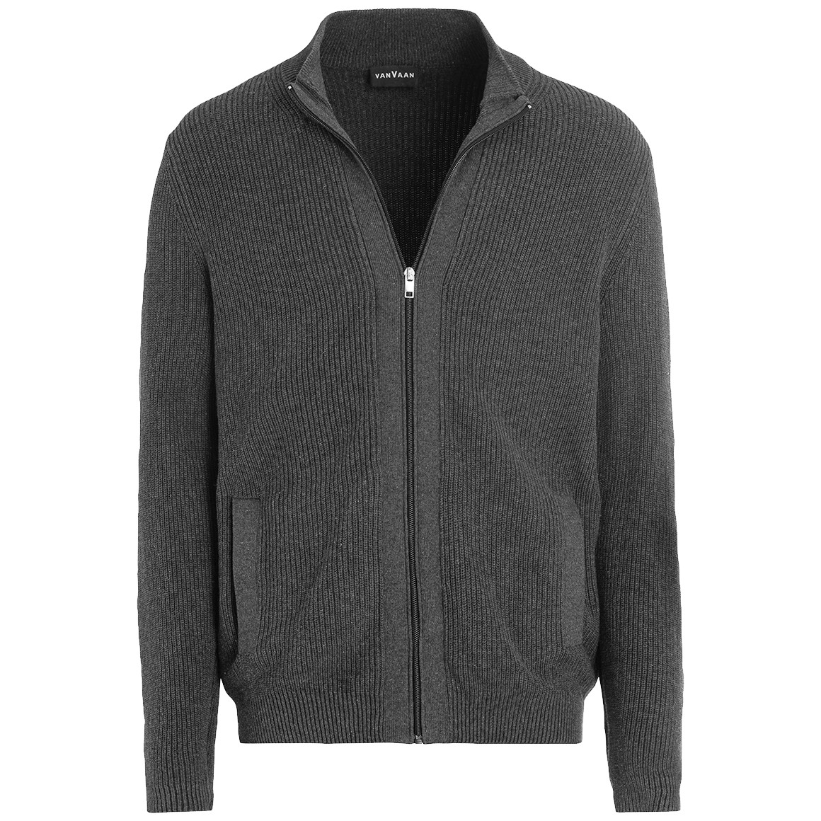 Herren Strickjacke mit Reißverschluss von VanVaan