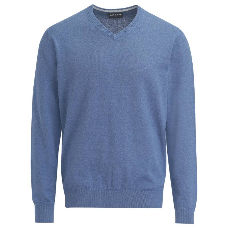 Herren Strickpullover mit V-Ausschnitt von VanVaan