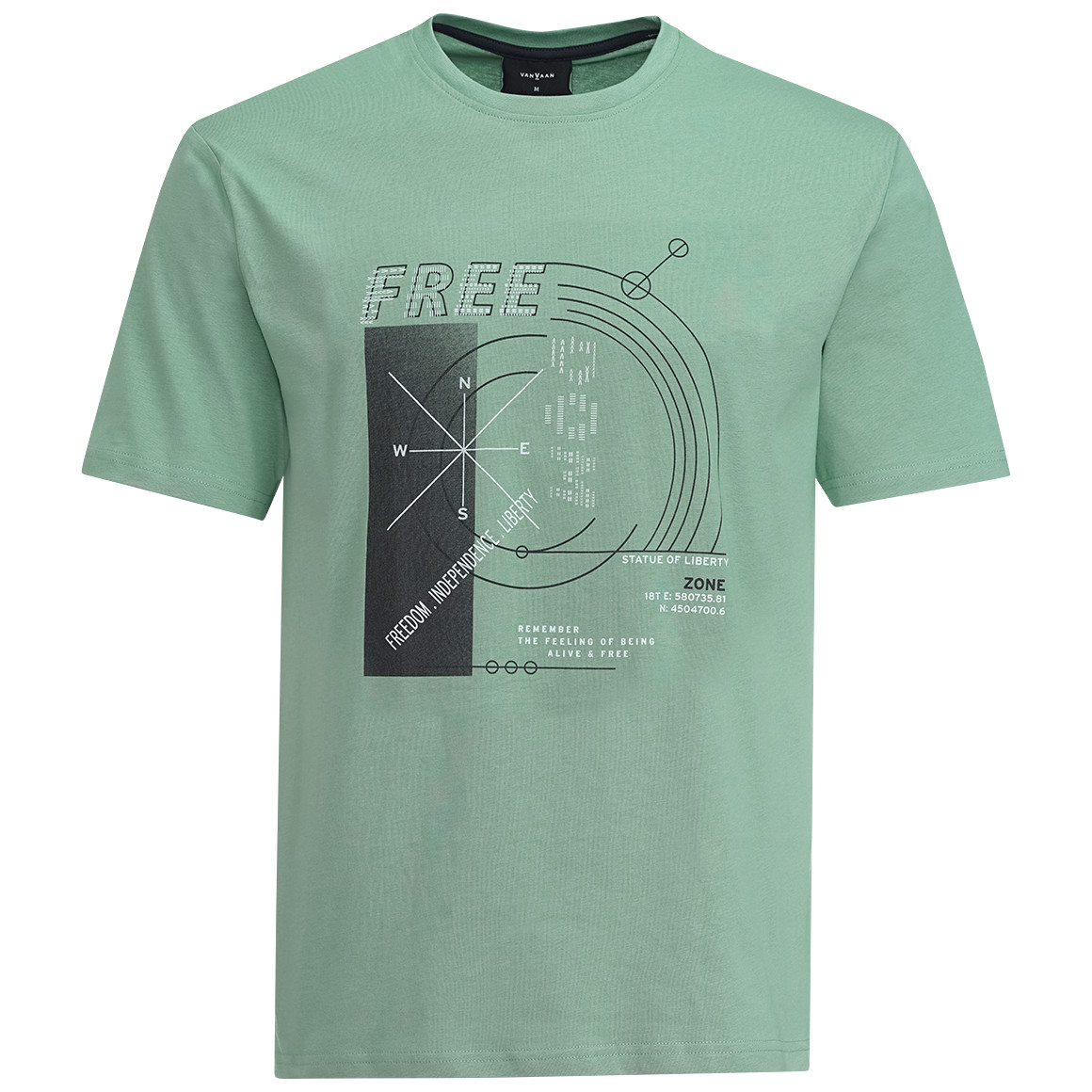 Herren T-Shirt aus Bio-Baumwolle Herren T-Shirt aus Bio-Baumwolle von VanVaan