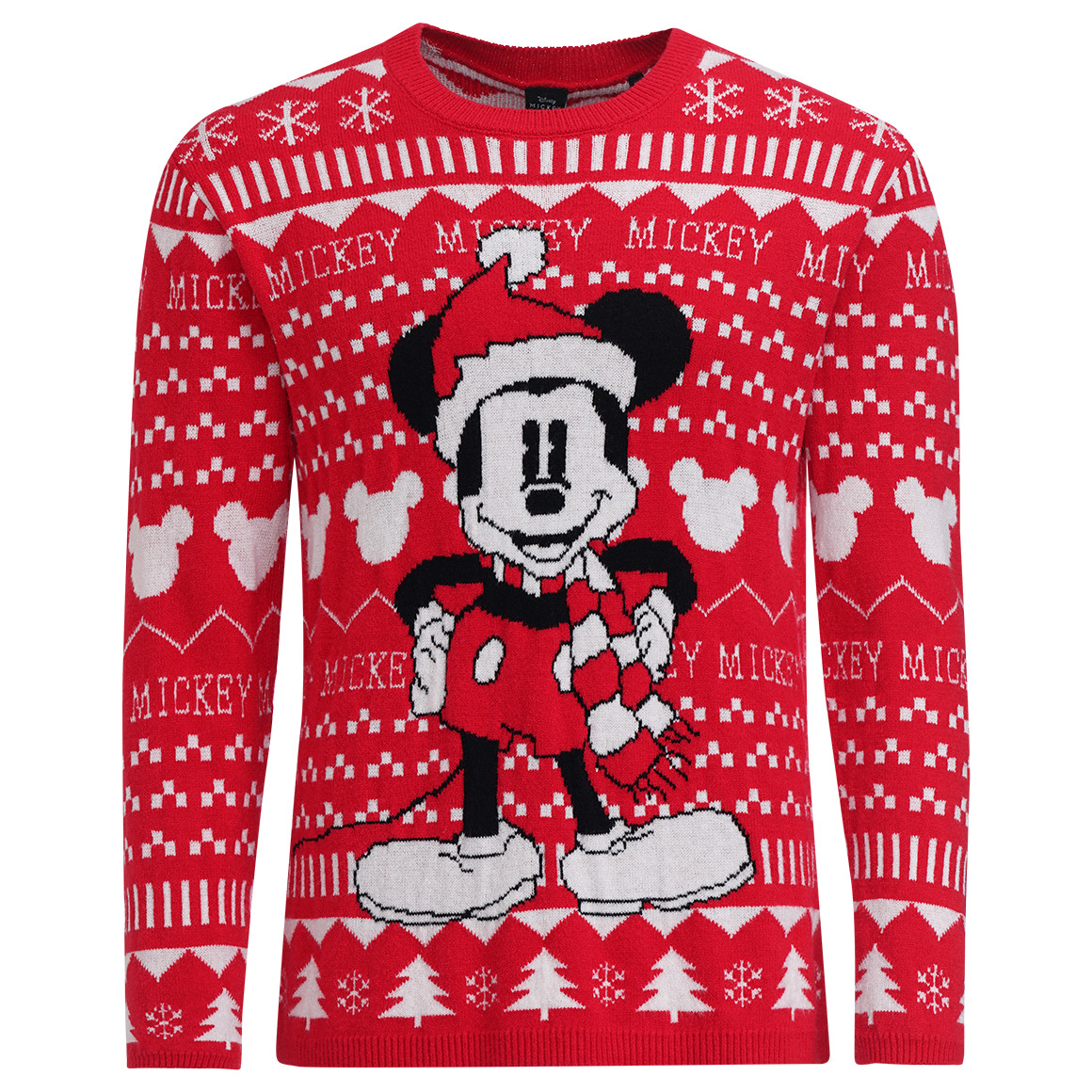 Micky Maus Weihnachtsstrickpullover von VanVaan