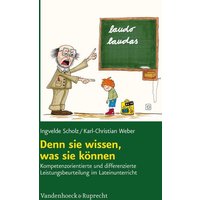 Denn sie wissen, was sie können von Vandenhoeck + Ruprecht