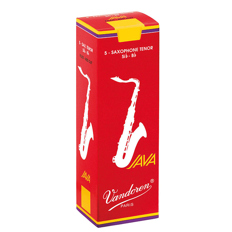 Vandoren Java Red Tenor Sax 2,5 Blätter von Vandoren