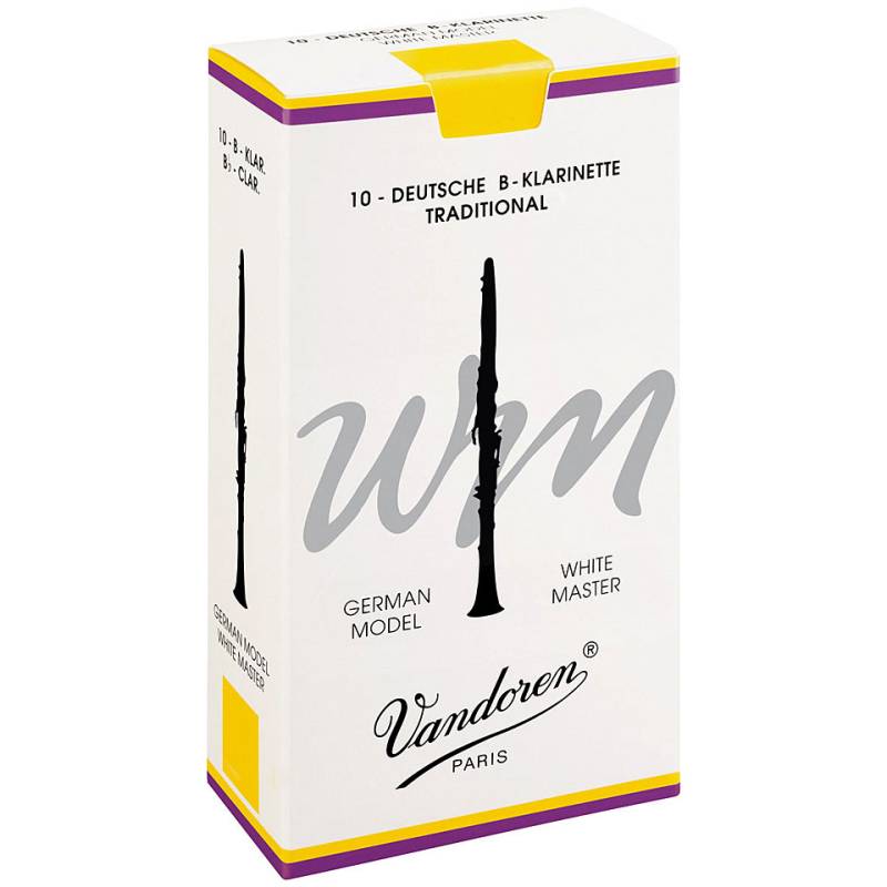 Vandoren White Master Clarinet 2,5 Blätter von Vandoren