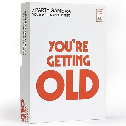 Vango You're Getting Old - Ein Party-Kartenspiel für alternde Millennials – 2 bis 6 Spieler, ab 14 Jahren von Vango