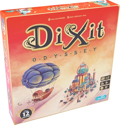 Asmodee Italia, Dixit Odyssey, Brettspiel, italienische Ausgabe, 8005. von Asmodee