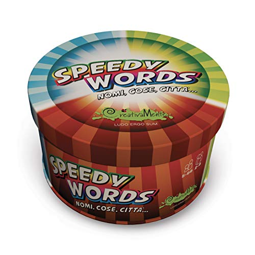 CreativaMente - Speedy Words-Spiel in Box, SW-cm von CreativaMente