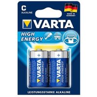 VARTA 04914 110 412 High Energie C 2er-Blister DE von Varta