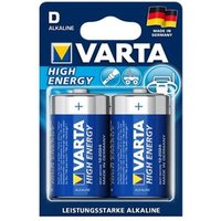 VARTA 04920 110 412 VARTA High Energie D 2er-Blister DE/ 04920 110 412 von Varta