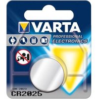 VARTA 06025 101 401 Electronics CR2025 1er-Blister von Varta