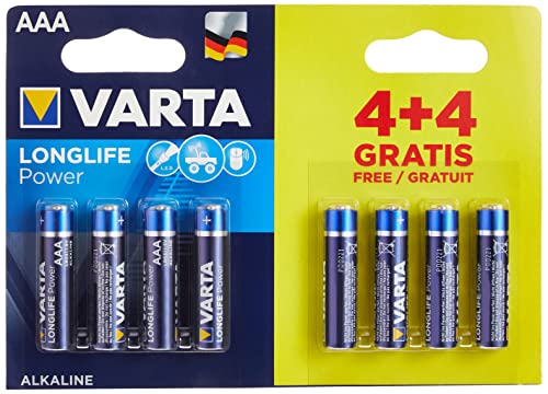 Varta Alkaline Hi-Energy Lr03/Mini Minion (4+4) AAA - 8 Pack von Varta