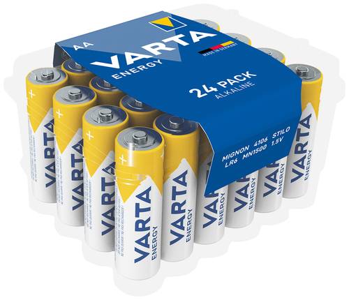 Varta ENERGY AA CVP 24 Mignon (AA)-Batterie Alkali-Mangan 1.5V 24St. von Varta
