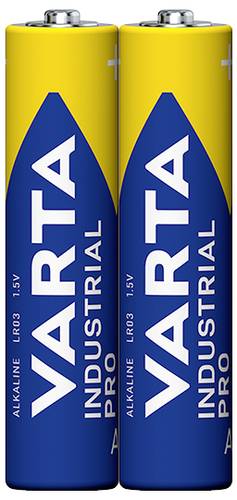 Varta Industrial Pro Micro (AAA)-Batterie Alkali-Mangan 1.5V 2St. von Varta