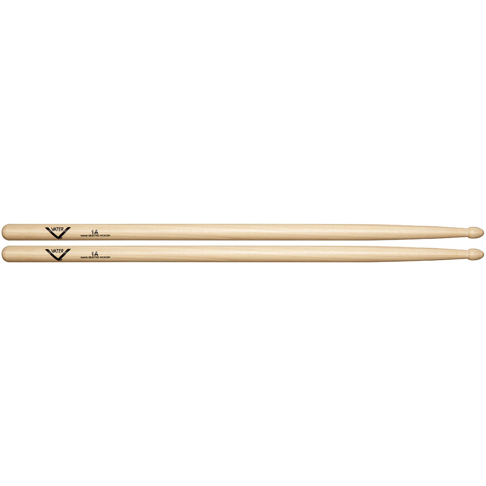 Vater American Hickory VH1AW 1A (Wood) Drumsticks von Vater