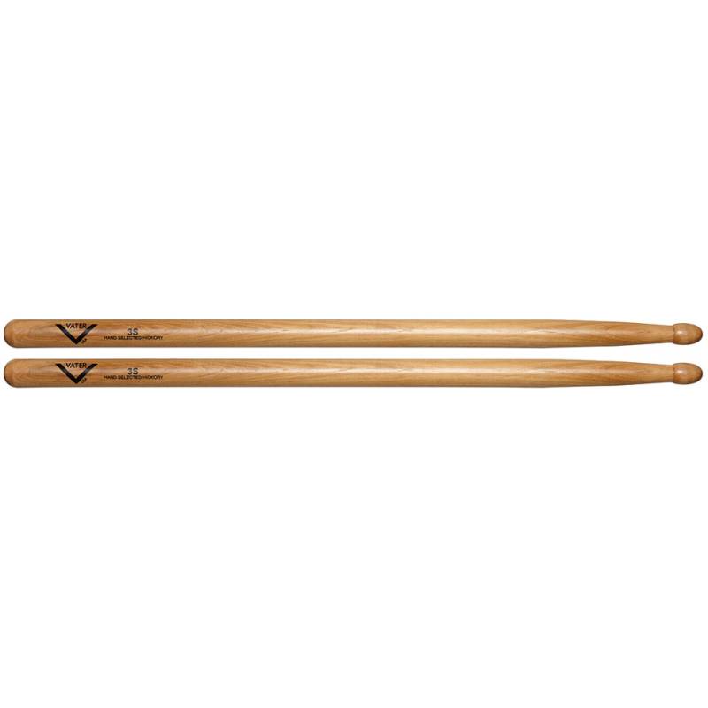 Vater American Hickory VH3SW 3S (Wood) Drumsticks von Vater