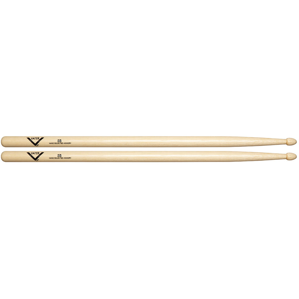 Vater American Hickory VH5BW 5B (Wood) Drumsticks von Vater