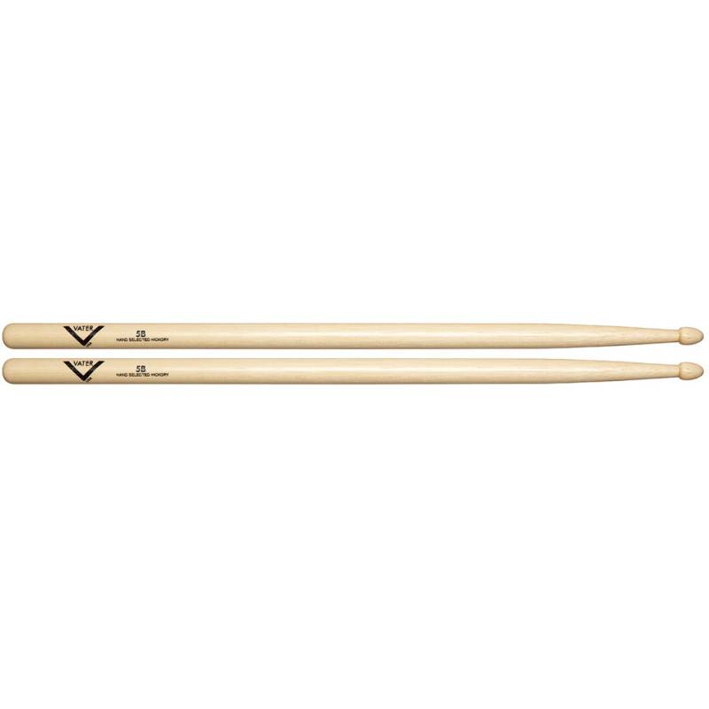 Vater American Hickory VH5BW 5B (Wood) Drumsticks von Vater