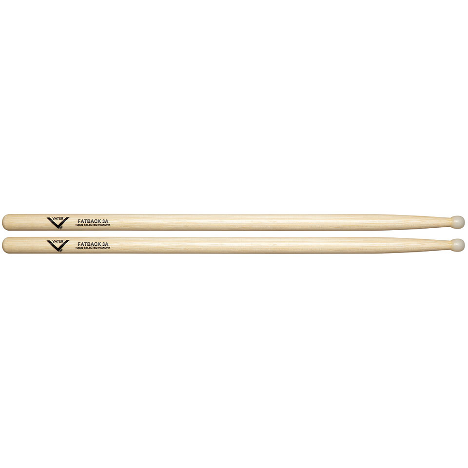 Vater American Hickory VH3AN Fatback 3A (Nylon) Drumsticks von Vater