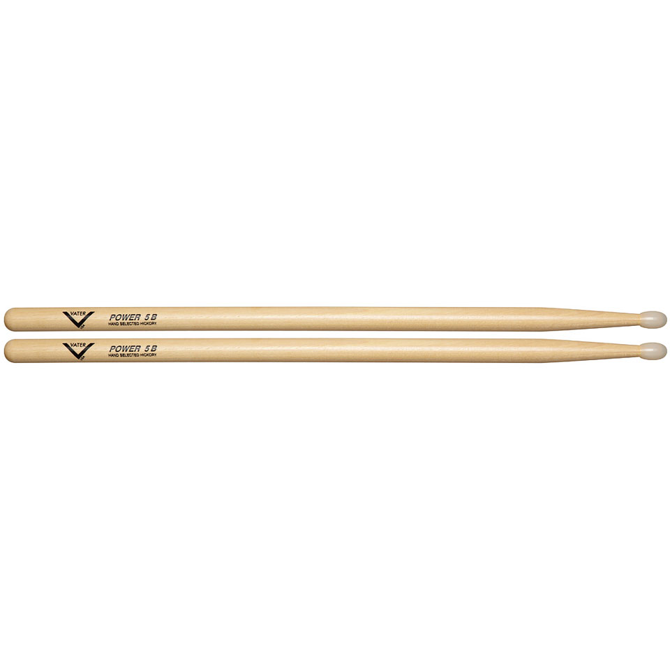 Vater American Hickory VHP5BN Power 5B (Nylon) Drumsticks von Vater