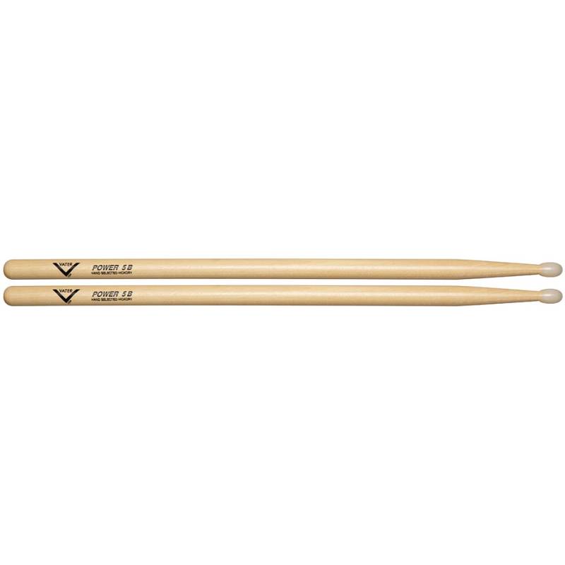 Vater American Hickory VHP5BN Power 5B (Nylon) Drumsticks von Vater