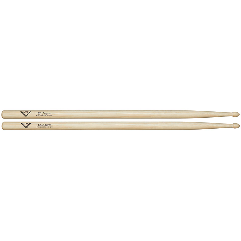 Vater American Hickory VH5AAW Acorn 5A (Wood) Drumsticks von Vater